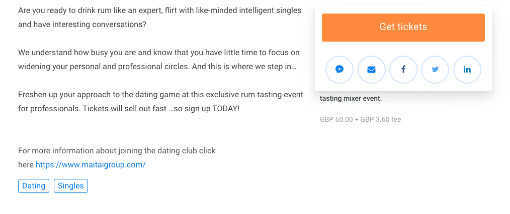 Internet Dating profil namn exempel